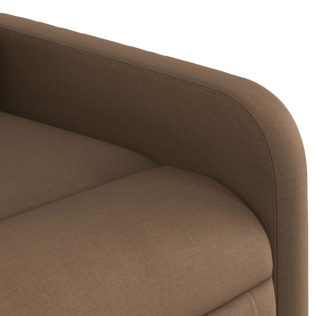 Fauteuil inclinable Marron Tissu