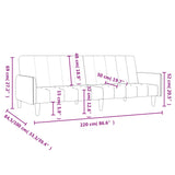 Canapé-lit à 2 places rose velours