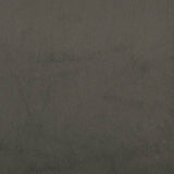 Canapé-lit à 2 places avec deux oreillers Gris foncé Velours