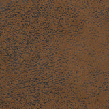 Canapé à 3 places marron similicuir daim