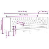 Canapé à 3 places Chesterfield rouge bordeaux similicuir