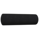 Ensemble de canapés 4pcs et coussins et traversins noir velours