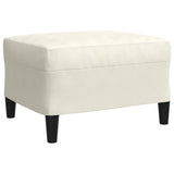 Ensemble de canapés 3 pcs avec coussins et traversins velours