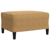 Ensemble de canapés 3 pcs avec coussins et traversins velours