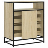 Commode chêne sonoma 70x41x83,5 cm bois d'ingénierie