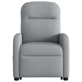 Fauteuil inclinable Gris clair Tissu