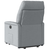 Fauteuil inclinable Gris clair Tissu