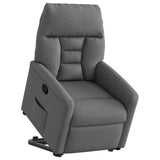 Fauteuil inclinable Gris foncé Tissu