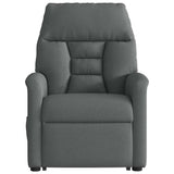 Fauteuil inclinable Gris foncé Tissu