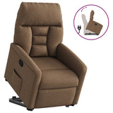 Fauteuil inclinable Marron Tissu