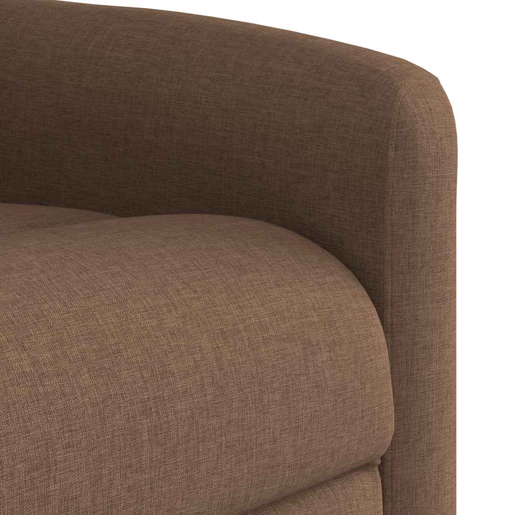 Fauteuil inclinable Marron Tissu