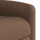 Fauteuil inclinable Marron Tissu
