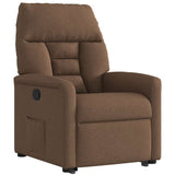 Fauteuil inclinable Marron Tissu