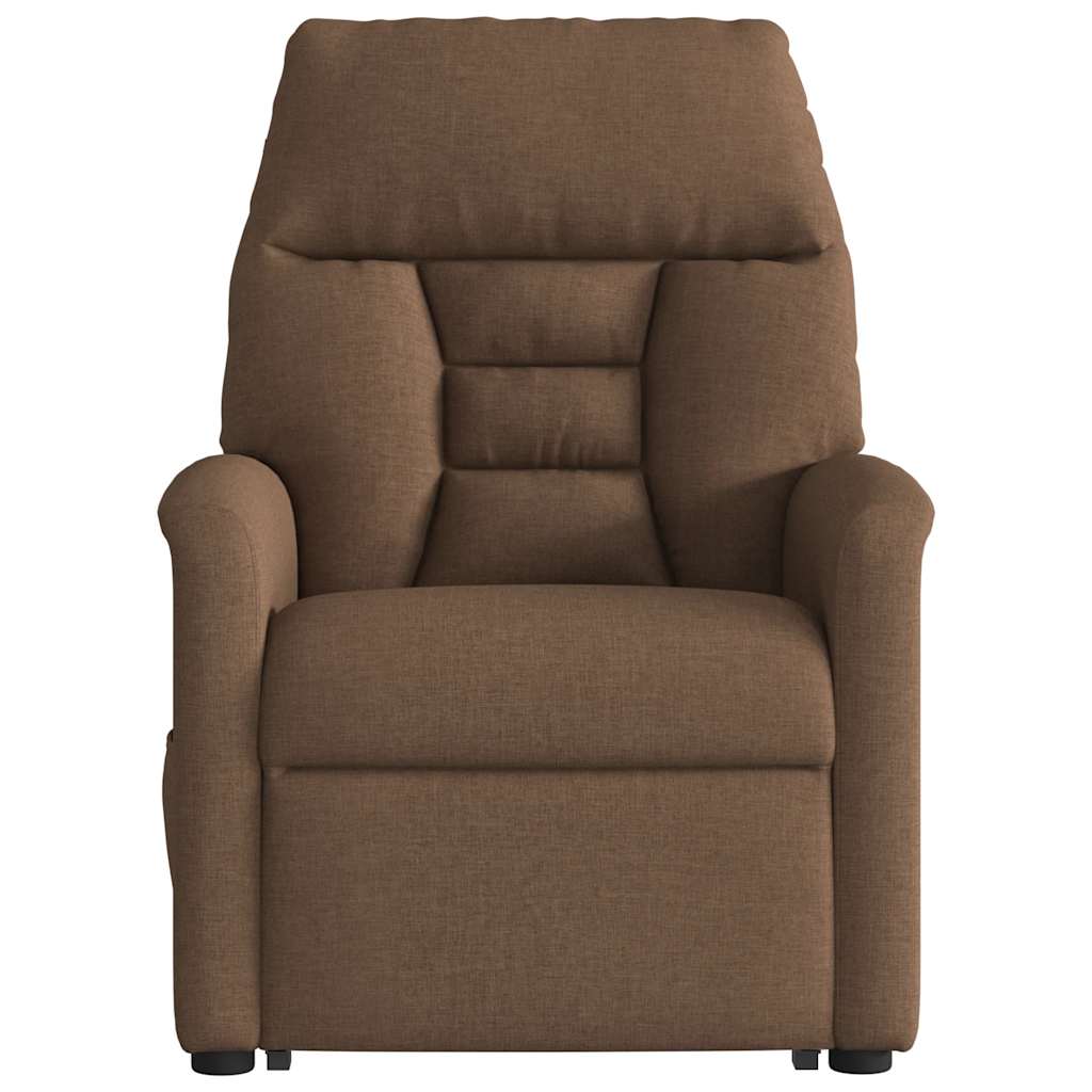 Fauteuil inclinable Marron Tissu