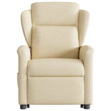Fauteuil inclinable Crème Tissu