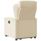 Fauteuil inclinable Crème Tissu