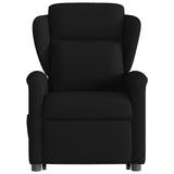 Fauteuil inclinable électrique noir tissu