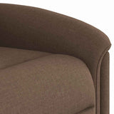 Fauteuil inclinable Marron Tissu