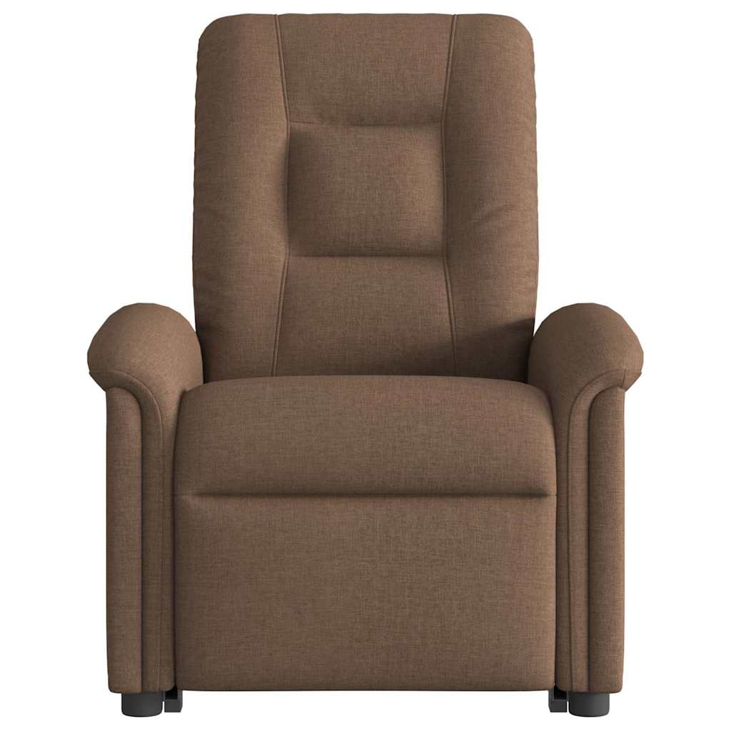 Fauteuil inclinable Marron Tissu