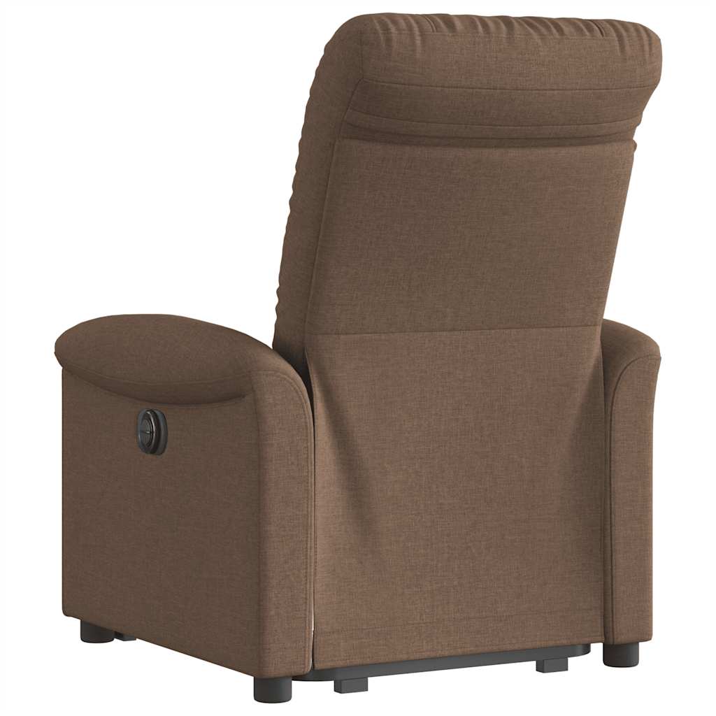 Fauteuil inclinable Marron Tissu