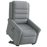 Fauteuil inclinable Gris clair Tissu