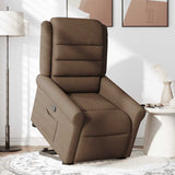 Fauteuil inclinable Marron Tissu