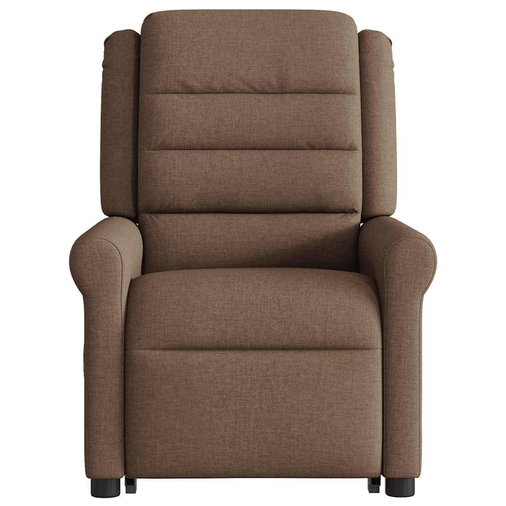 Fauteuil inclinable Marron Tissu