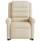 Fauteuil inclinable Crème Tissu