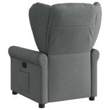 Fauteuil inclinable électrique Gris foncé Tissu