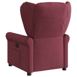 Fauteuil inclinable électrique Rouge bordeaux Tissu