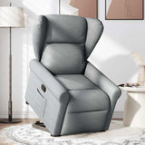 Fauteuil inclinable Gris clair Tissu