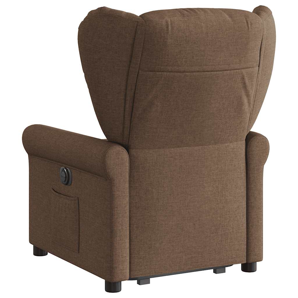 Fauteuil inclinable Marron Tissu