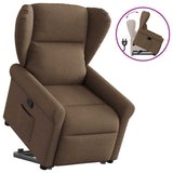 Fauteuil inclinable Marron Tissu