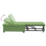 Canapé-lit Vert clair 67 x 194 x 38 cm Velours