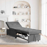 Canapé-Lit Gris foncé 67 x 194 x 82 cm