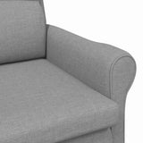 fauteuil Gris clair 76 x 94 x 102 cm tissu