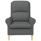 fauteuil Gris foncé 76 x 94 x 102 cm tissu