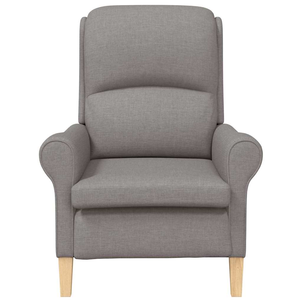 fauteuil Taupe 76 x 94 x 102 cm tissu