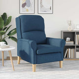 fauteuil Bleu 76 x 94 x 102 cm tissu
