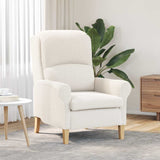 fauteuil Crème 76 x 94 x 102 cm tissu