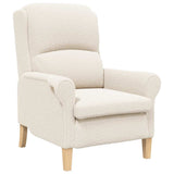 fauteuil Crème 76 x 94 x 102 cm tissu