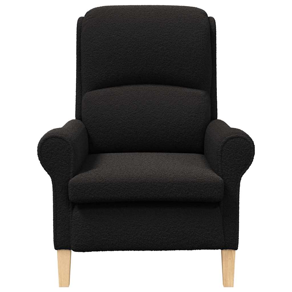fauteuil Noir 76 x 94 x 102 cm tissu