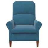 fauteuil Bleu 76 x 94 x 102 cm Velours