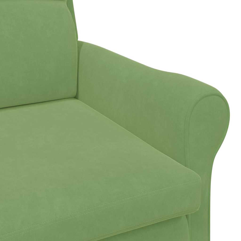 fauteuil Vert clair 76 x 94 x 102 cm Velours
