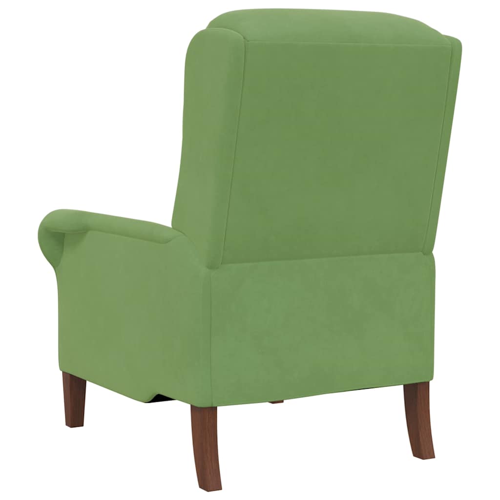 fauteuil Vert clair 76 x 94 x 102 cm Velours