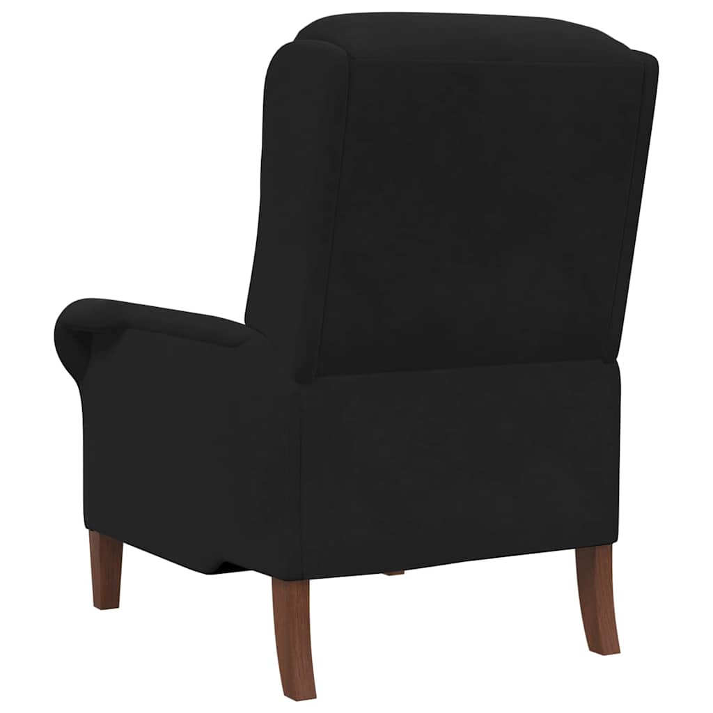 fauteuil Noir 76 x 94 x 102 cm Velours