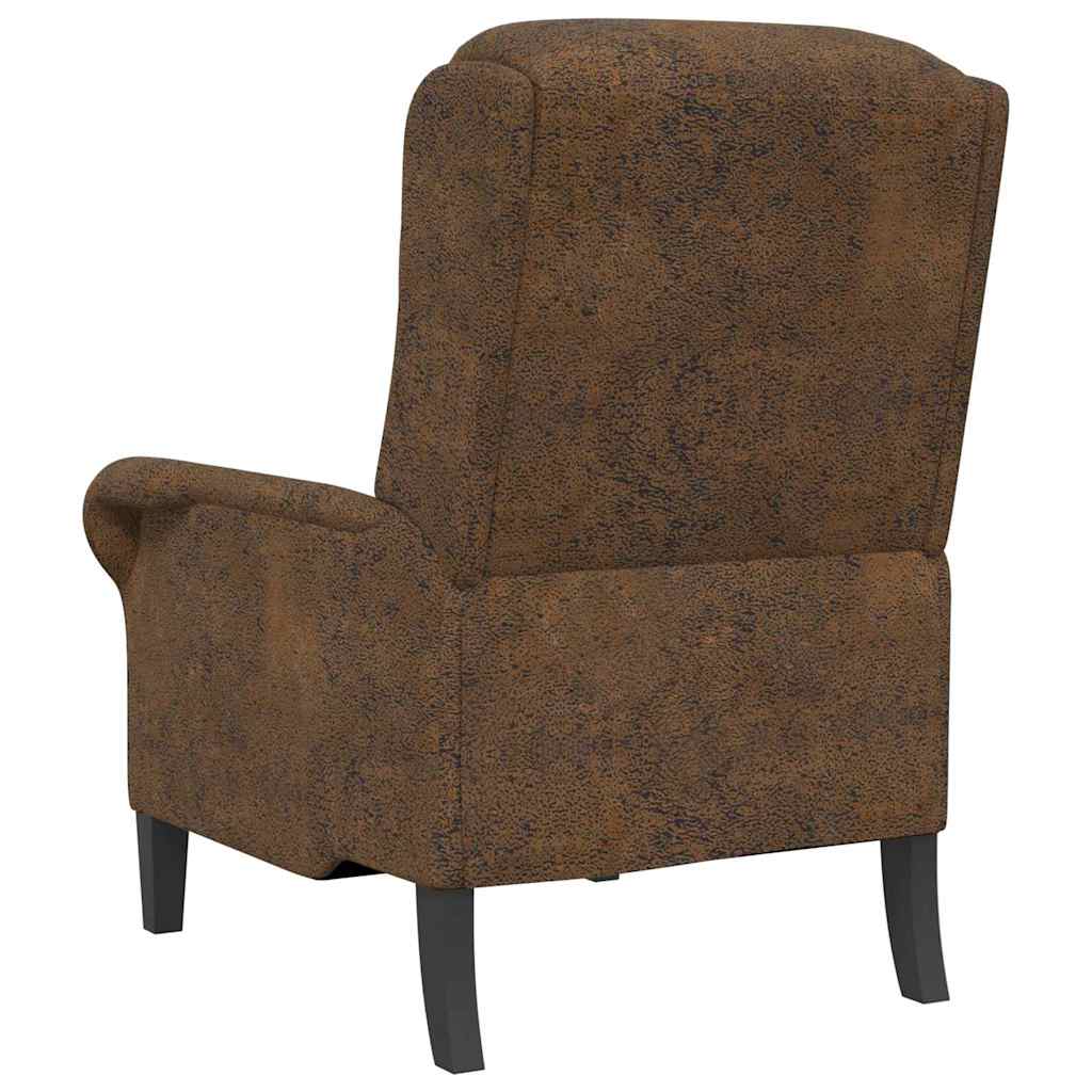 fauteuil Marron 76 x 94 x 102 cm Faux cuir