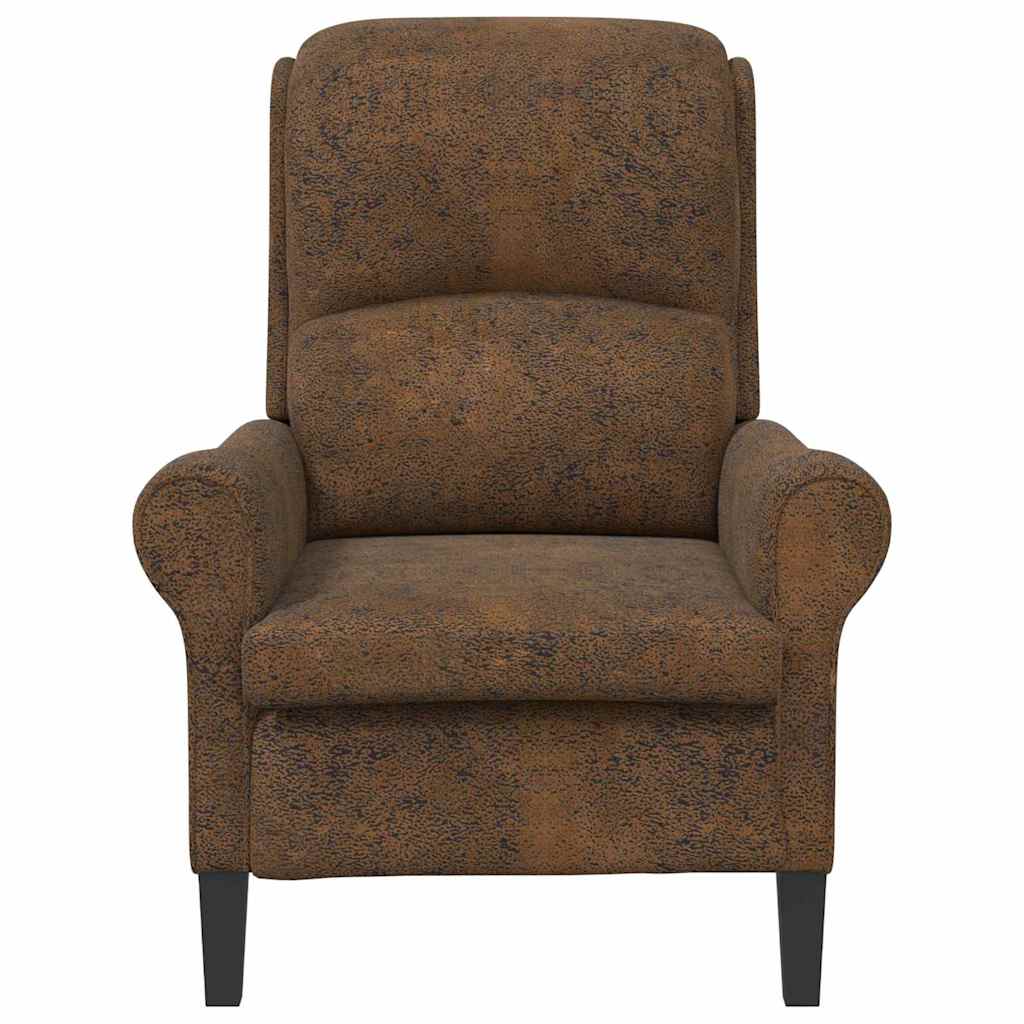 fauteuil Marron 76 x 94 x 102 cm Faux cuir