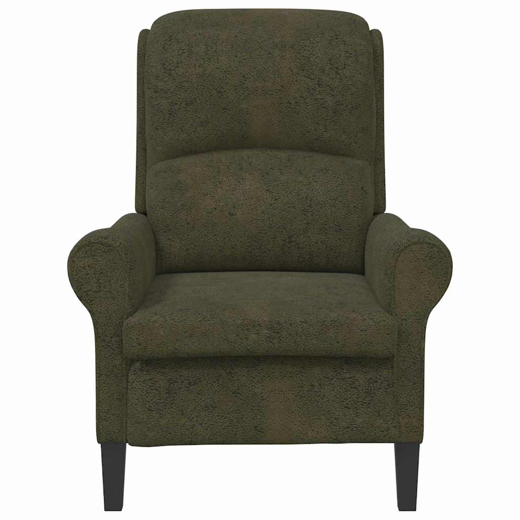 fauteuil Vert armée 76 x 94 x 102 cm Faux cuir
