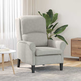 fauteuil Gris clair 76 x 94 x 102 cm Microfibre